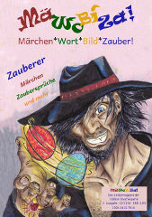 Cover der neuen Ausgabe der Zeitschrift MäWoBiZa! Thema: Zauberer
